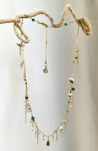 Emerald Whimsical Necklace