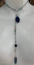 Lapis Lazuli Necklace with Blue Kyanite...