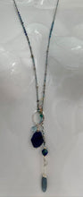 Lapis Lazuli Necklace with Blue Kyanite...