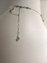 AAA Grade Blue Topaz Silver Whimsical Necklace