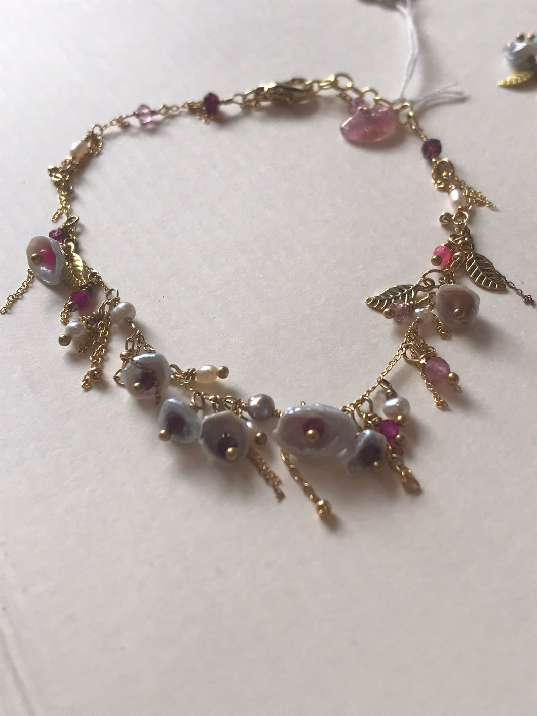 Dainty Whimsical Bracelet With Multi Charms