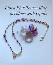 Libra Pink Tourmaline Necklace