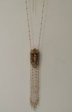 Brooch Fringe Necklace